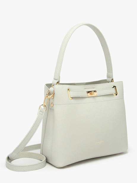 Sac Porté épaule Saffiano David jones Bleu saffiano CM6829 vue secondaire 2