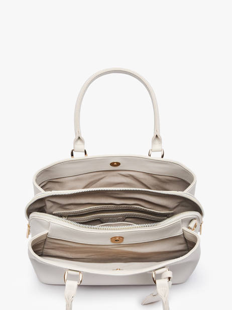 Sac Porté Main Dune Polyurethane David jones Blanc dune CM7252 vue secondaire 3