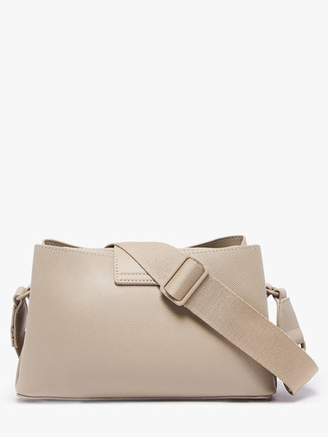 Sac Bandoulière City Polyurethane David jones Marron city CM8303 vue secondaire 4