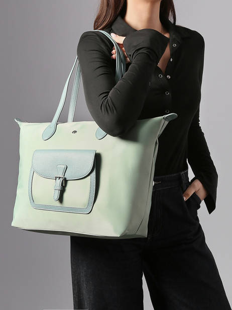 Shoulder Bag Kiana Nylon Hexagona Green kiana 1720181 other view 1