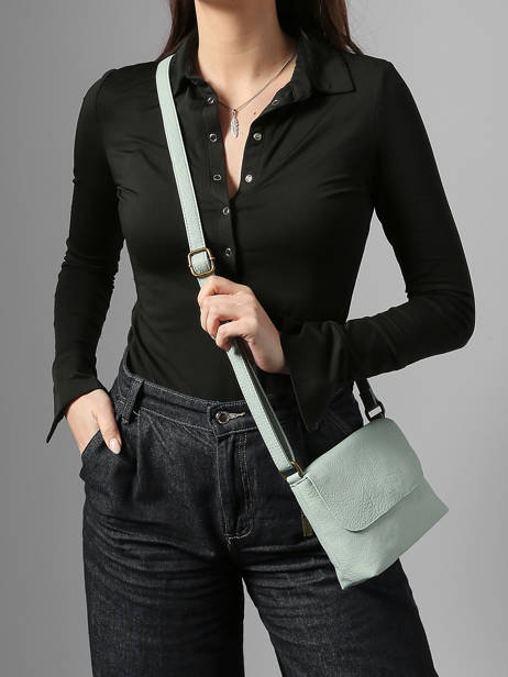 Sac Bandoulière Soft Miniprix Bleu soft MD1309 vue secondaire 1