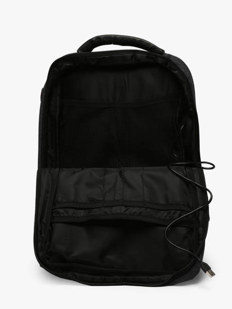 Backpack David jones Black business PC038A other view 2