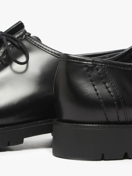 Derby Shoes In Leather Kleman Black women PADRORB2 other view 3
