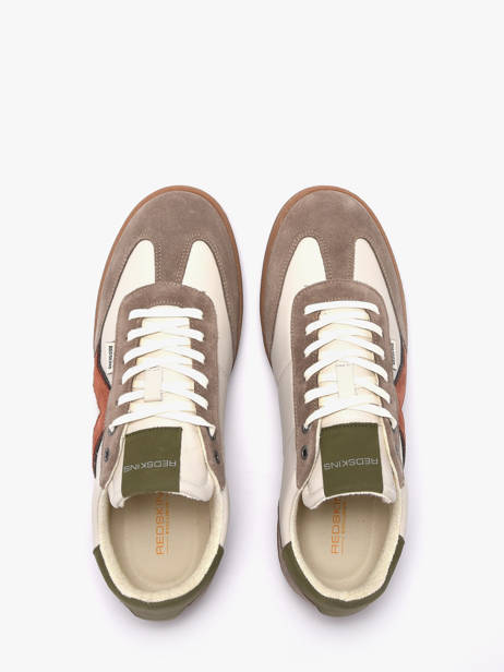 Sneakers In Leather Redskins Beige men ELDORADO other view 3