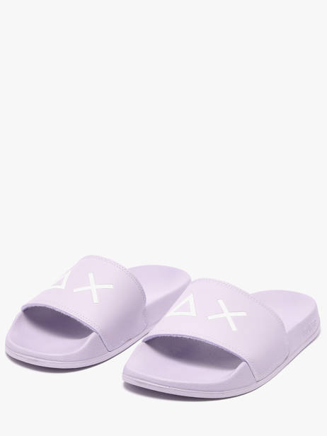 Flip Flops Sun68 Violet women X3621024 other view 1