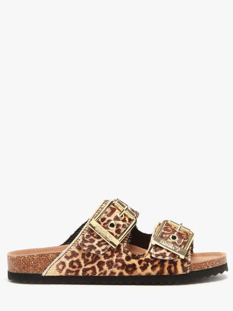 Sandales En Cuir Colors of california Marron women HCBIO502