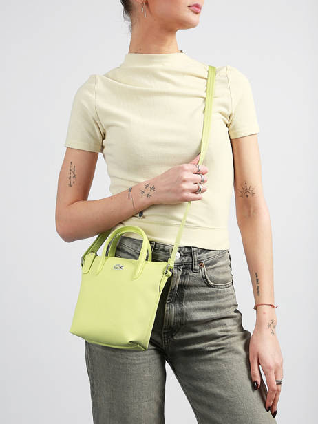 Sac Bandoulière L.12.12 Concept Lacoste Jaune l.12.12 concept NF2609PK vue secondaire 1