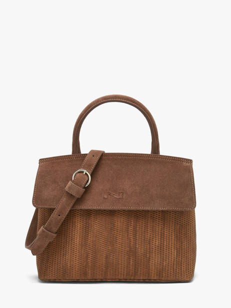 Clarita Crossbody Bag Textured Leather Nathan baume Brown nathan 18TX