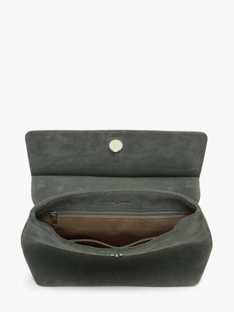 Suede Leather Clarita Crossbody Bag Nathan baume Green nathan 18S other view 4