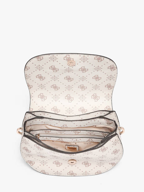 Sac Bandoulière Emelie Logo Polyester Guess Blanc emelie logo GP992820 vue secondaire 3