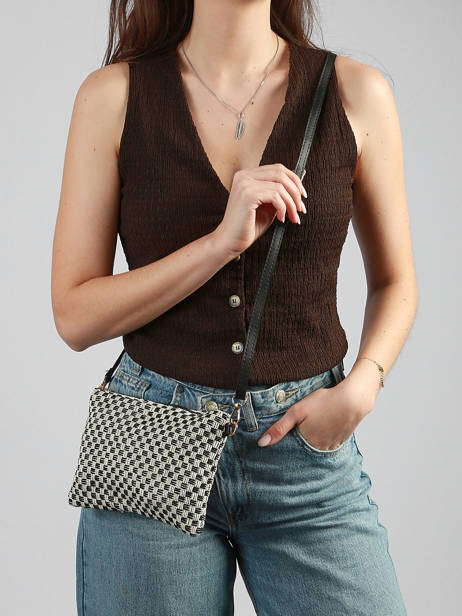 Sac Bandoulière Beauty Polyester Miniprix Noir beauty S014 vue secondaire 1
