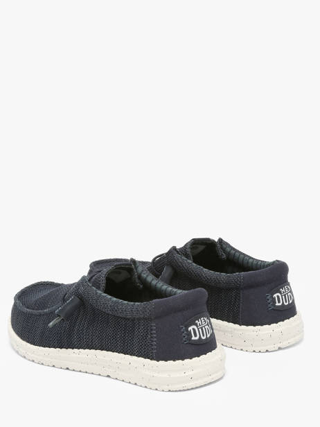 Mocassins Hey dude Bleu men 41898 vue secondaire 3
