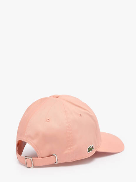 Cap Lacoste Pink accessoires RK034200 other view 2