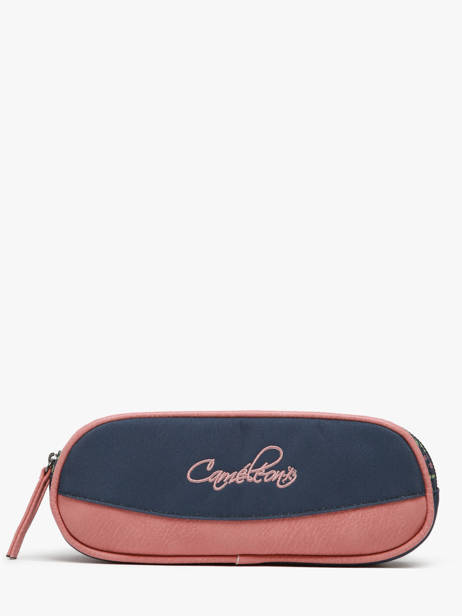 Trousse 2 Compartiments Cameleon Bleu vintage fantasy PBVGTROU