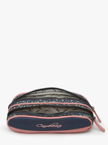 Trousse 2 Compartiments Cameleon Bleu vintage fantasy PBVGTROU vue secondaire 1