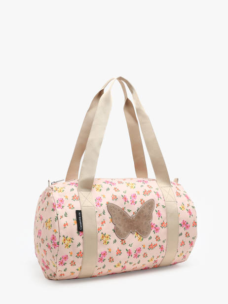 Sac De Voyage Enfant Caramel et cie Rose family FI vue secondaire 1