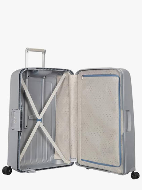 Hardside Luggage S'cure Samsonite Gray s'cure 10U001 other view 3
