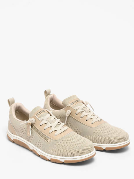 Sneakers Mustang Beige women M0582002 vue secondaire 1