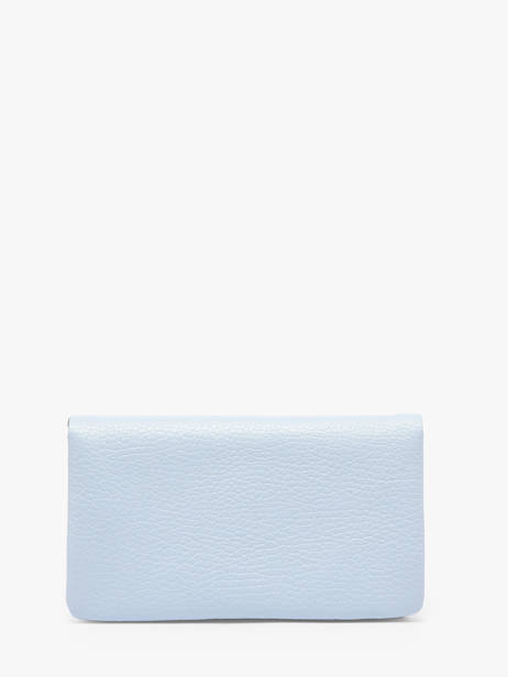 Porte-monnaie Caviar Cuir Milano Bleu caviar CA23113 vue secondaire 2