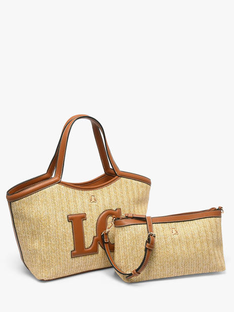 Sac Porté Main Identite Lulu castagnette Beige identite ADIL vue secondaire 1