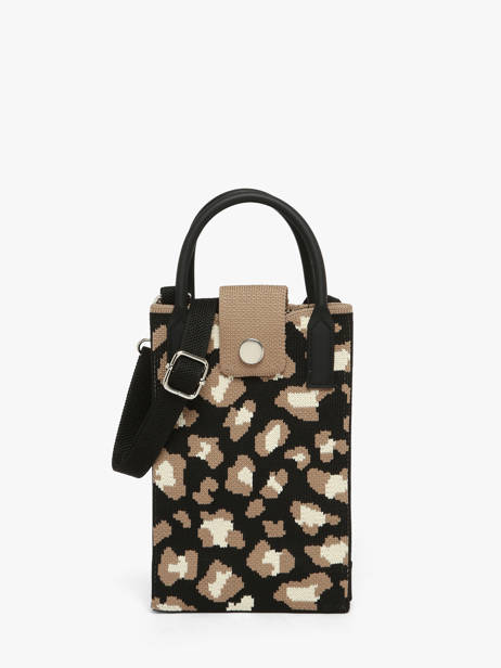 Sac Bandoulière Phonebag Polyester Miniprix Noir phonebag P202