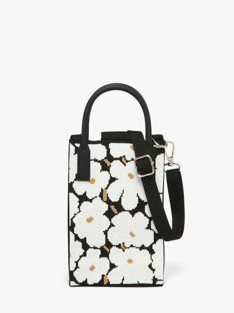 Sac Bandoulière Phonebag Polyester Miniprix Noir phonebag P203 vue secondaire 2