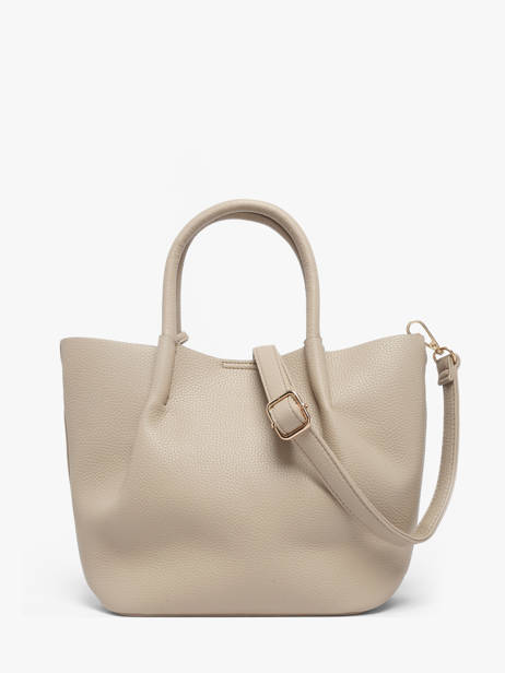 Sac Porté Main Grained Miniprix Beige grained F9947 vue secondaire 3