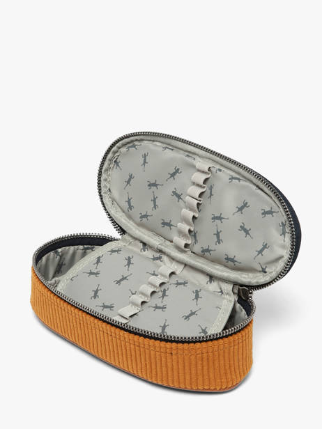 Trousse 1 Compartiment Cameleon Bleu vintage urban PLUM vue secondaire 2