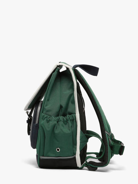 Sac à Dos 1 Compartiment Cameleon Vert vintage urban SD30 vue secondaire 3