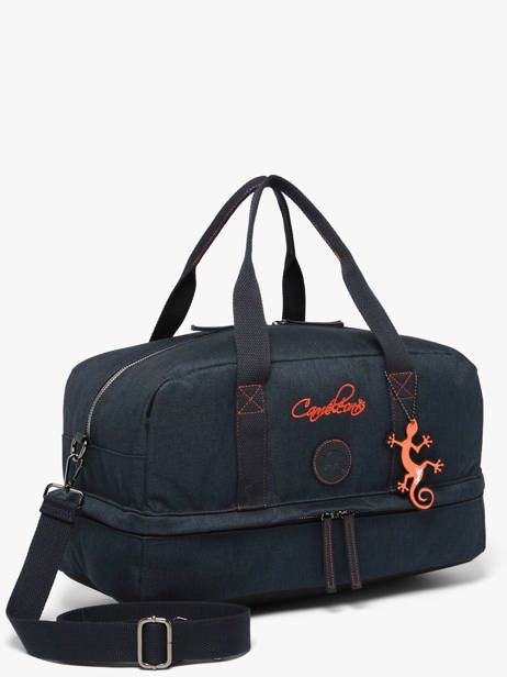 Sac De Sport Cameleon Orange vintage urban SH42 vue secondaire 3