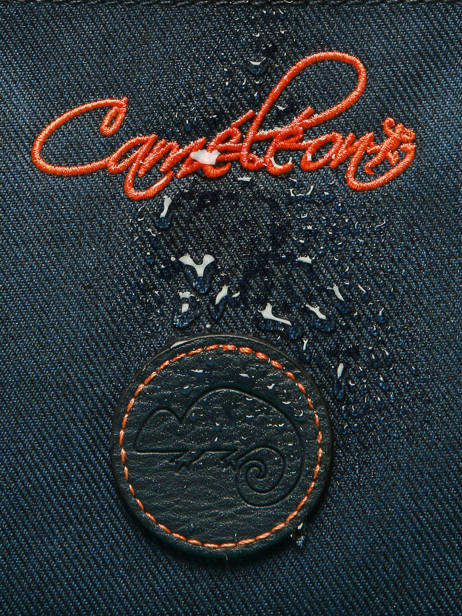 Sac A Dos à Roulettes 2 Compartiments Cameleon Orange vintage urban SR40 vue secondaire 9