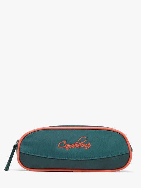Trousse Enfant 2 Compartiments Cameleon Orange vintage urban VIB-TROU