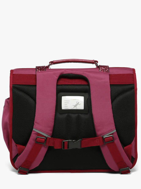 Cartable Enfant 3 Compartiments Cameleon Violet vintage fantasy CA41 vue secondaire 5
