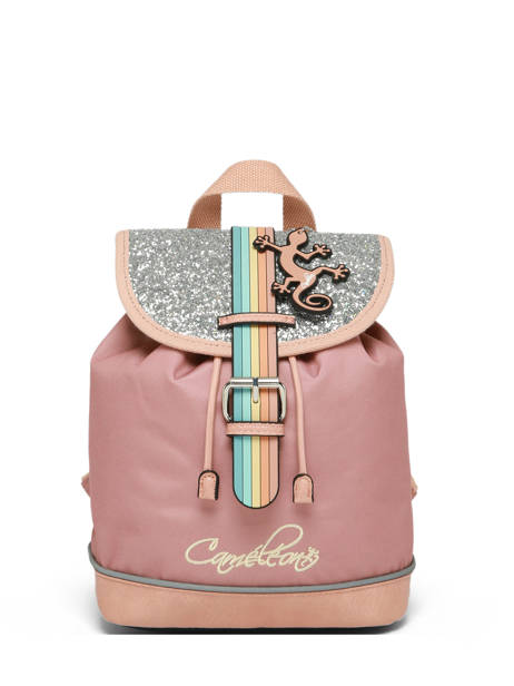 Sac à Dos 1 Compartiment Cameleon Rose vintage fantasy SD25 vue secondaire 6