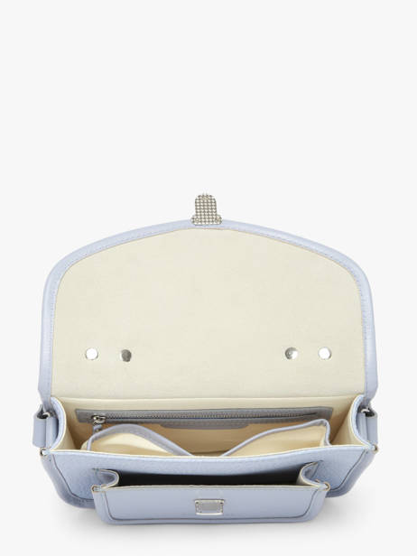 Sac Mademoiselle George Lavande Cuir Paul marius Bleu lavande GEORGLAV vue secondaire 3