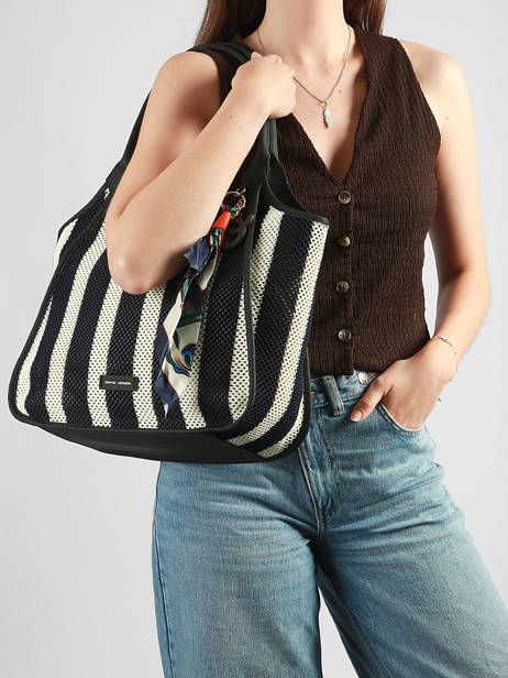 Sac Porté épaule Calvi David jones Bleu calvi CM8442 vue secondaire 1