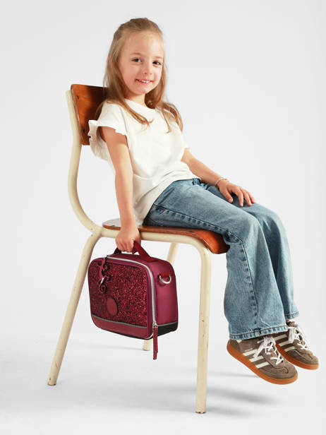 Sac Gouter Cameleon Violet vintage fantasy BL24 vue secondaire 2