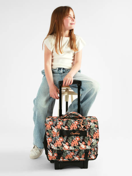 Cartable à Roulettes 2 Compartiments Cameleon Multicolore futur CR38 vue secondaire 2