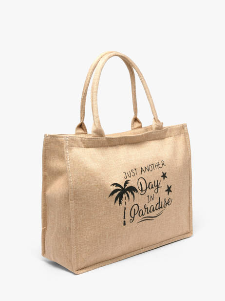 Sac Porté épaule Plage Polyester Gerard pasquier Noir plage P26055 vue secondaire 1