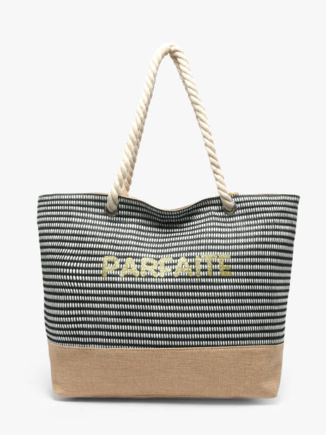 Sac Porté épaule Plage Polyester Gerard pasquier Noir plage P26095