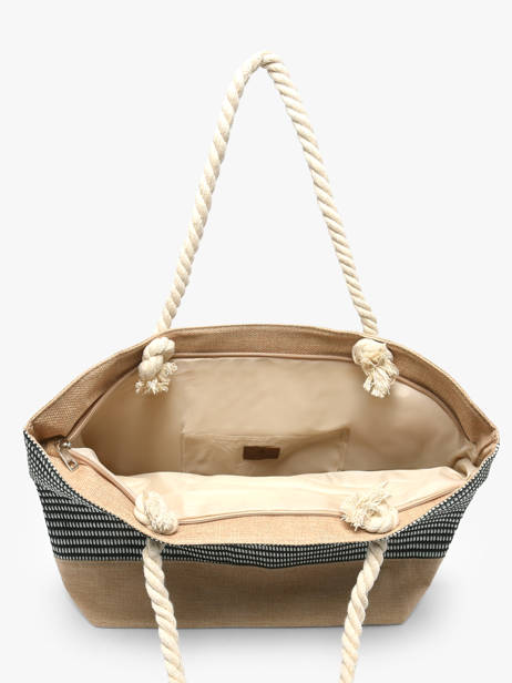 Sac Porté épaule Plage Polyester Gerard pasquier Noir plage P26095 vue secondaire 3