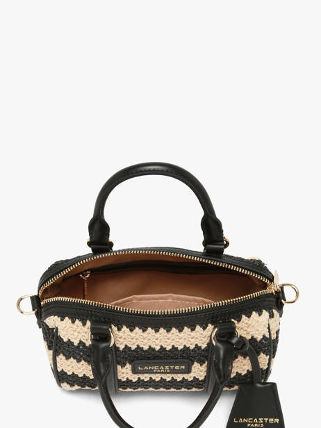 Sac Bandoulière Mini Osier Italie Lancaster Noir mini osier italie 72 vue secondaire 3