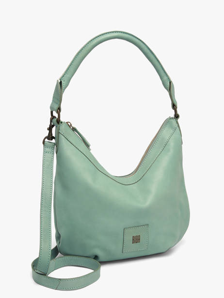 Sac Porté épaule Heritage Cuir Biba Bleu heritage BT29 vue secondaire 2