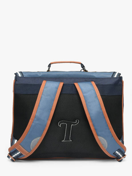 Cartable 2 Compartiments Tann's Bleu les fantaisies g 38208 vue secondaire 4