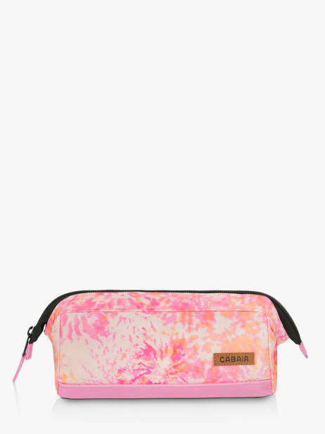 Trousse 1 Compartiment Cabaia Rose accessoire PENCIL