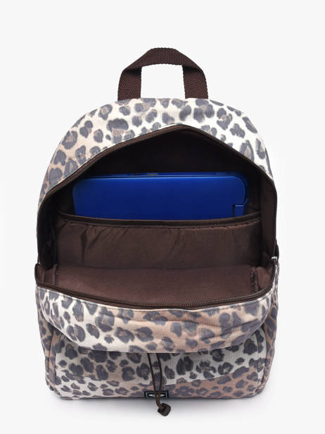 Sac à Dos 1 Compartiment Roxy Gris back to school RJBP5024 vue secondaire 2