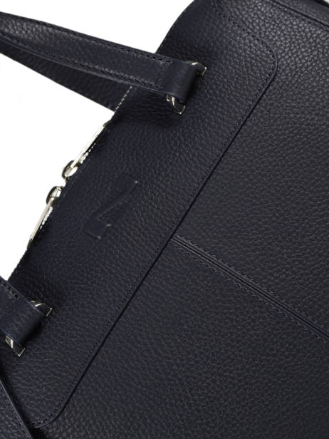 Sac Polochon Scarlett Cuir Nathan baume Bleu riders 19-01 vue secondaire 2