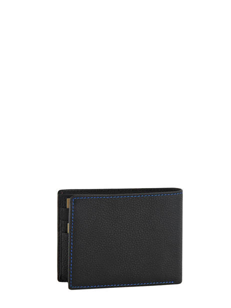 Portefeuille Horizontal ZippÃ© Charles Cuir Le tanneur Noir charles TCHA3310 vue secondaire 2