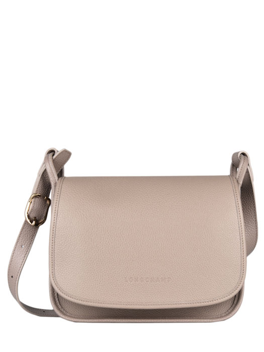 Longchamp Le foulonné Sacs porté travers Gris