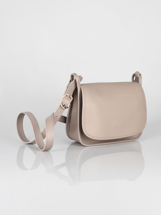 Longchamp Le foulonné Sacs porté travers Gris